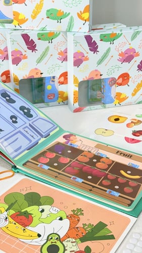 6 بوكس كراسة ولعبة المزرعة