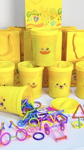 6 كيس بعبوة العصي