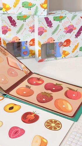 6 بوكس كراسة ولعبة المزرعة