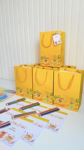 6 كيس بكراسة وبزل