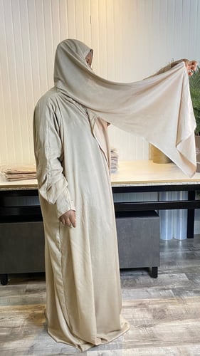 ثوب صلاة روز صيفي بيج