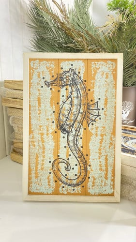 لوحة فرس البحر المضيئة