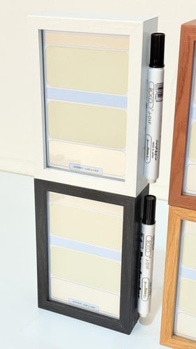 6 إيطار الأجندة بقلم صغير