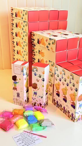 21 بوكس عجينة اسفنج