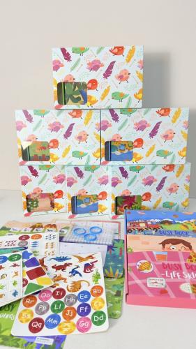 6 بوكس كراسة أنشطة