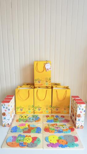 6 كيس بلعبة واسفنج