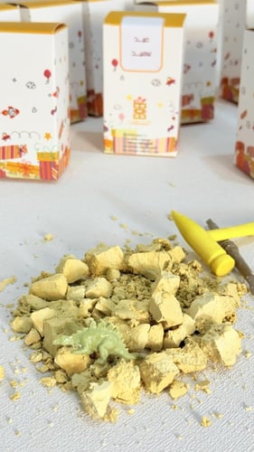 ٦ عبوات بلعبة الأحافير وميدالية