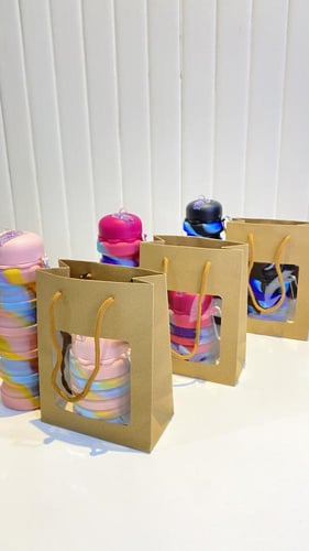 6 كيس بمطارة سيلكون