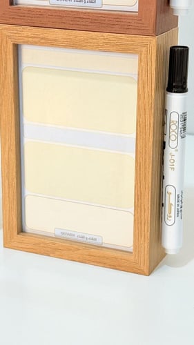 6 إيطار الأجندة بقلم صغير