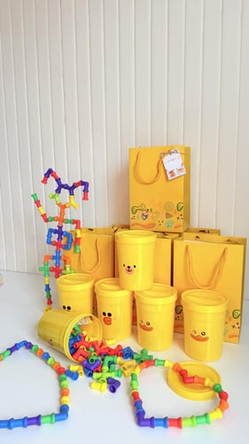 6 كيس بعبوة بناء الأنابيب