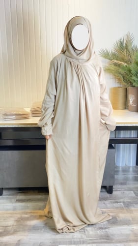 ثوب صلاة روز صيفي بيج