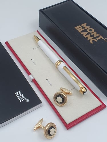 قلم وكبك مونت بلانك