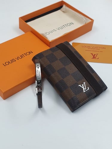 محفظة +سوارة لويس فيتون