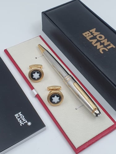 قلم وكبك مونت بلانك