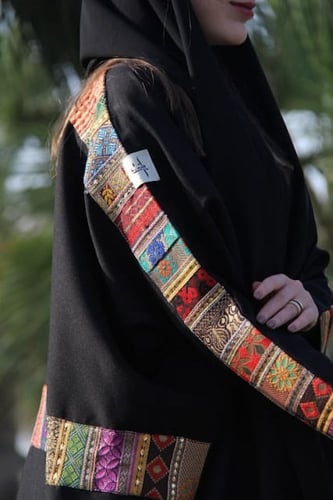 عباية قماش كريب لمار