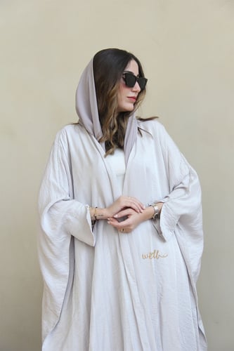 بشت قماش كريب لماع