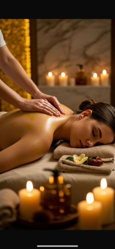 مساج لمفاوي يدوي داخل المركز للعملاء الذين عملوا ا...