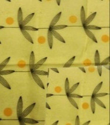 غلاف طعام من شمع العسل(3 احجام)