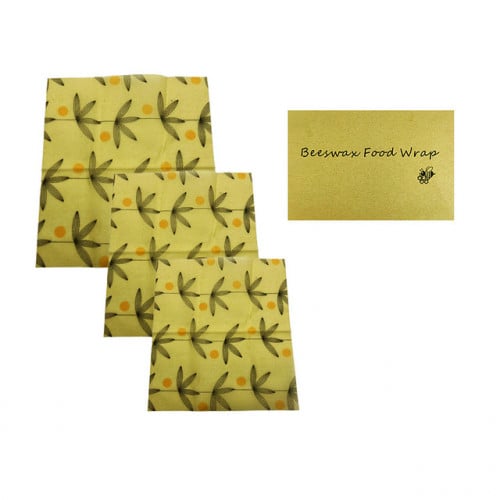 غلاف طعام من شمع العسل(3 احجام)