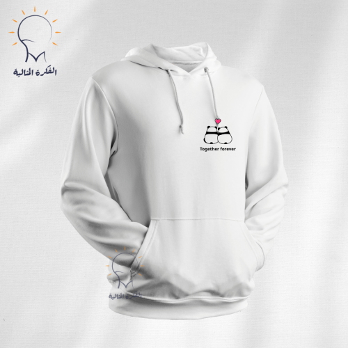 بلوفر مع صورة جانبيه وعباره