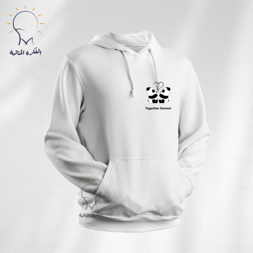 بلوفر مع صورة جانبيه وعباره