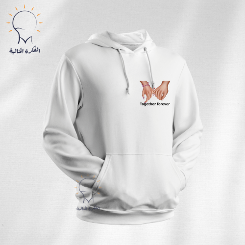 بلوفر مع صورة جانبيه وعباره