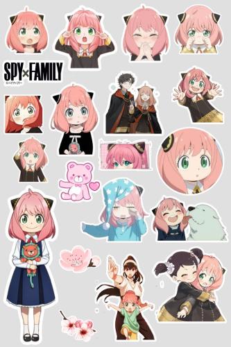 استكرات انمي