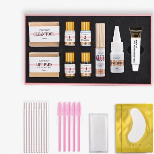 بوكس عكف الرموش مع صبغه