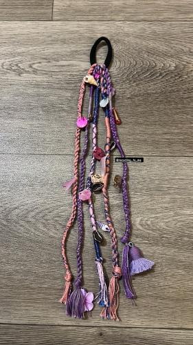 ربطة الشعر بالخيوط