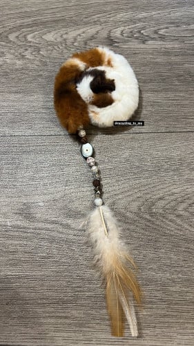 ربطة الشعر بالقماش