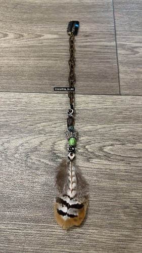 خصلة السلسلة الملونه مقاسها 27 سم