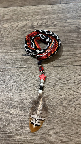 ربطة الشعر بالقماش