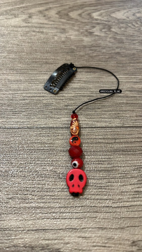 خصلة الخرز للشعر القصير مقاسها 16 سم