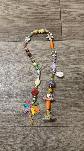 تعليقة الشنطه بالخرز