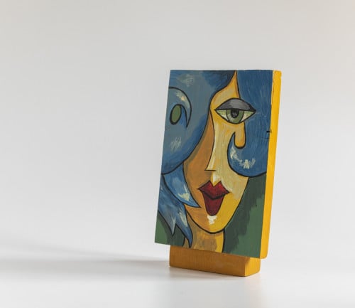 قطعة ديكورية رسم فني