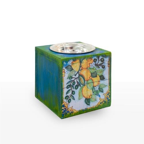 مبخرة بفن الديكوباج