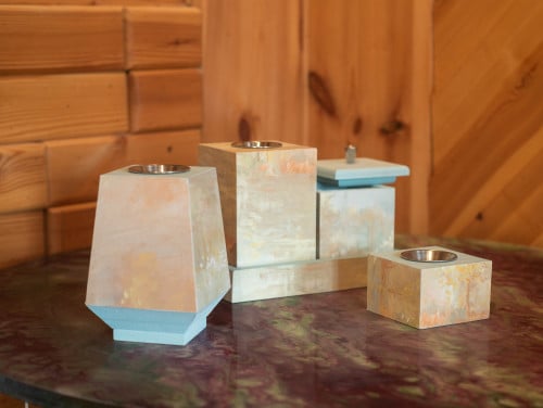 طقم مباخر بتأثيرات فنية