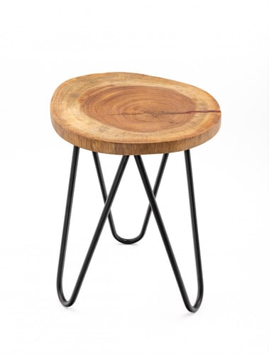 طاولة خدمة من خشب السوار المطعم بالرزن