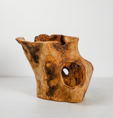 ديكور فريد من خشب الزيتون - قطعة لا تتكرر