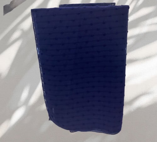 طرحه كحلي مطرزه