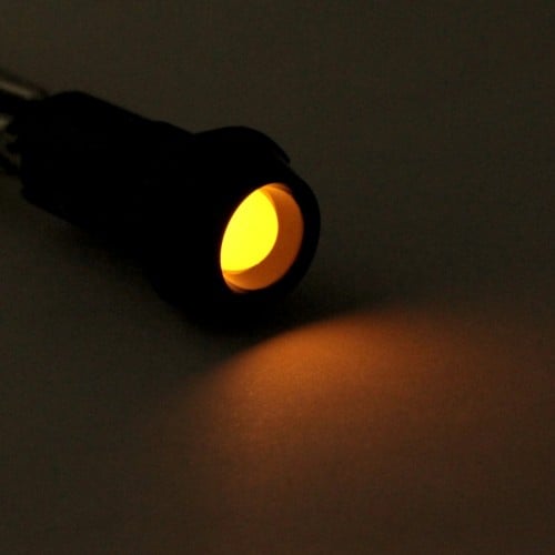 لمبة تحذير LED لون برتقالي