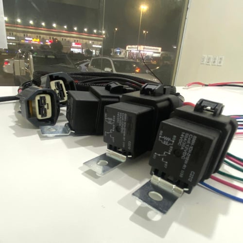 ظفيرة مراوح فورد سرعتين مع كتاوت و فيوزات معزولة