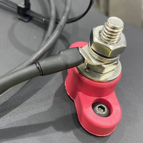 هيت شرنك ريكام أسود مع غراء أسود مقاس 19 ملي (3/4...