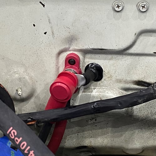 غطاء طرف كيبل أسود (كيبل مقاس 10-35 ملي أو قيج 8-2...