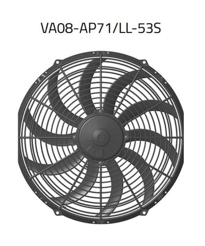 مروحة سبال الايطالية مقاس 14 انش دينمو كبير (تيربو...