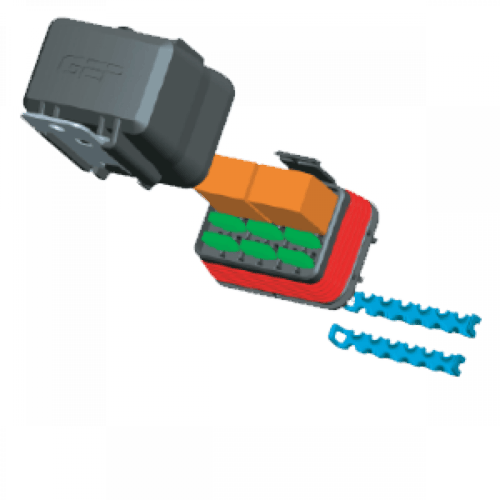 علبة فيوزات/كتاوت معزولة تماماً