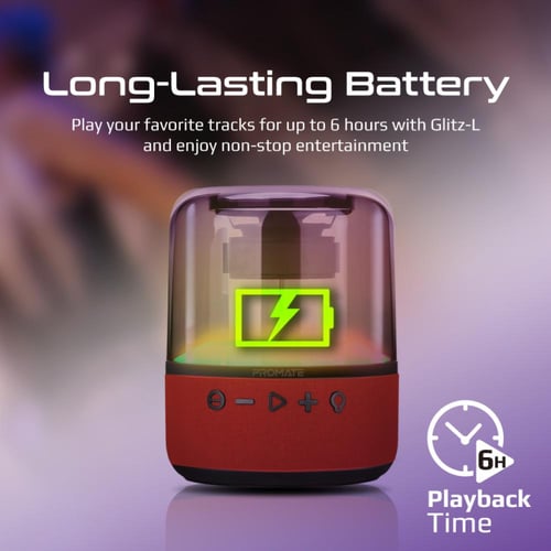 تجربة صوتية مدهشة مع مكبر الصوت Glitz-L بقدرة 10 و...