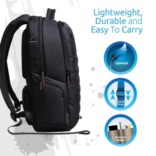 حقيبة ظهر شديدة التحمل وخفيفة الوزن، مع أحزمة قابل...