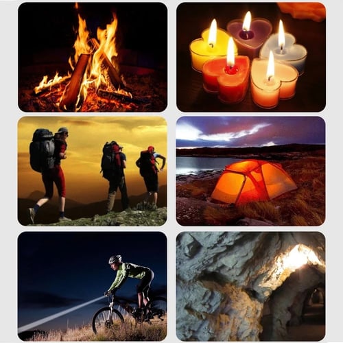 ولاعة قابلة لإعادة الشحن ومقاومة للماء مع إضاءة