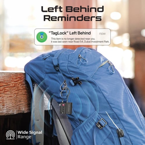 قفل الأمتعة بتقنية TSA مع تتبع ذكي، حيث يمكنك تحدي...